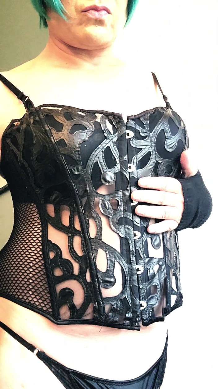 kandiKane: Hot &amp; Sexy with Sissy Slut Kandi in her Corset and...