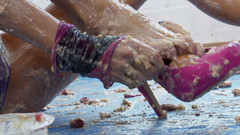 Pervy Studio: Deserturi preferate (mâncare și fetiș cu picioarele)