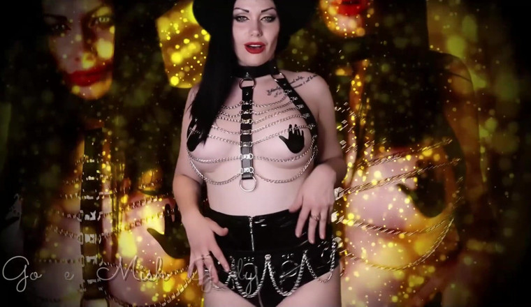 Goddess Misha Goldy: Gole por gole sexy Succubus vai ter sua alma!