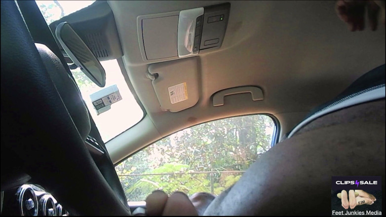 Foot Patrol: Car Session with Nina's Hood Hot Smelly Size 10 Soles Worship...