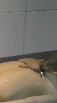 Muscle Boy Fucked Raw in Public Jacuzzy