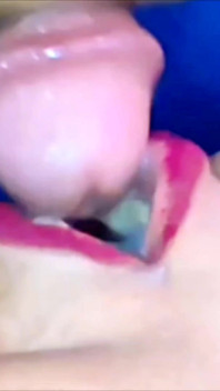 Indisches Bhabhi Sperma Im Mund Blowjob