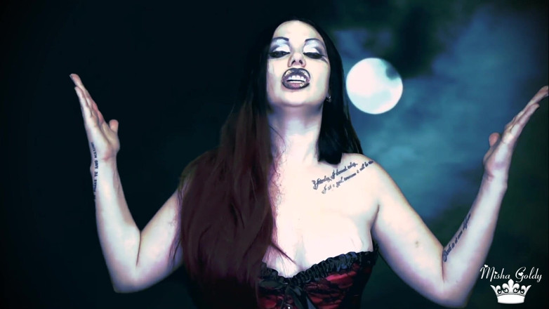 Goddess Misha Goldy: Cruel Banshee te comerá y te resurrecrá una y otra...