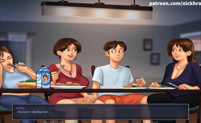 Cartoon Universal: Summertime Saga bahagian 47 (submisif Itali)