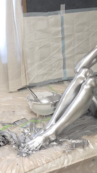 Silver Body Paint 2