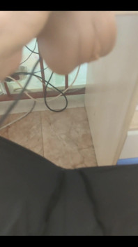 Masturbating