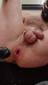 Love to Gape, Xl Dildo, Nadmuchiwane koraliki i Finger Fucked