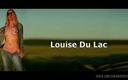 Kokinoos Space: Louise du lac di-gangbang habis-habisan di ruangan kokinoos