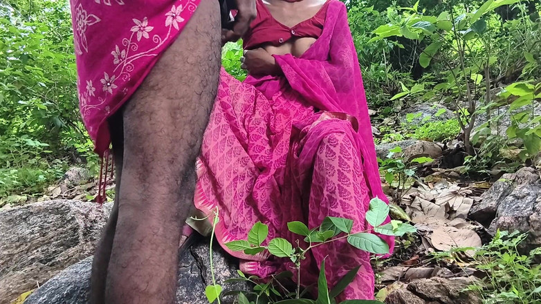 Poonambhabhi village: Ich ficke meine ehefrau im dschungel