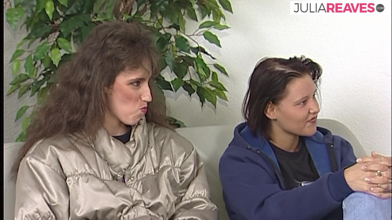 Retro German Casting Tour: Hot girl enjoys pleasing herself with a dildo