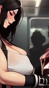 Tifa ค้นหาควยบนรถไฟ