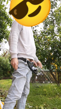 Hot Guy's Outdoor Pissing