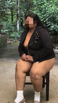 Chubby Indian Girl in Black Jack Completely Strips for Camera
