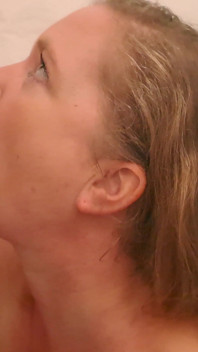 Nahaufnahme blowjob und oraler creampie