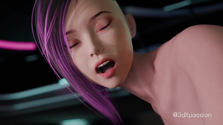 3dxpassion: VR Nexus 3 Neon Dreams - Vollbusiges Cyberpunk-Babe Fährt Hart In Einem...