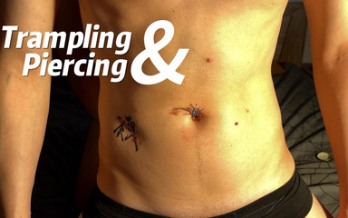 Navel fans: Šlapání a piercing