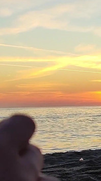 350 Flashing My Cock in Front of My Stepdaughter at Sunset in...elps Me Cumshot in Front of Everyone - Real Sex Risky