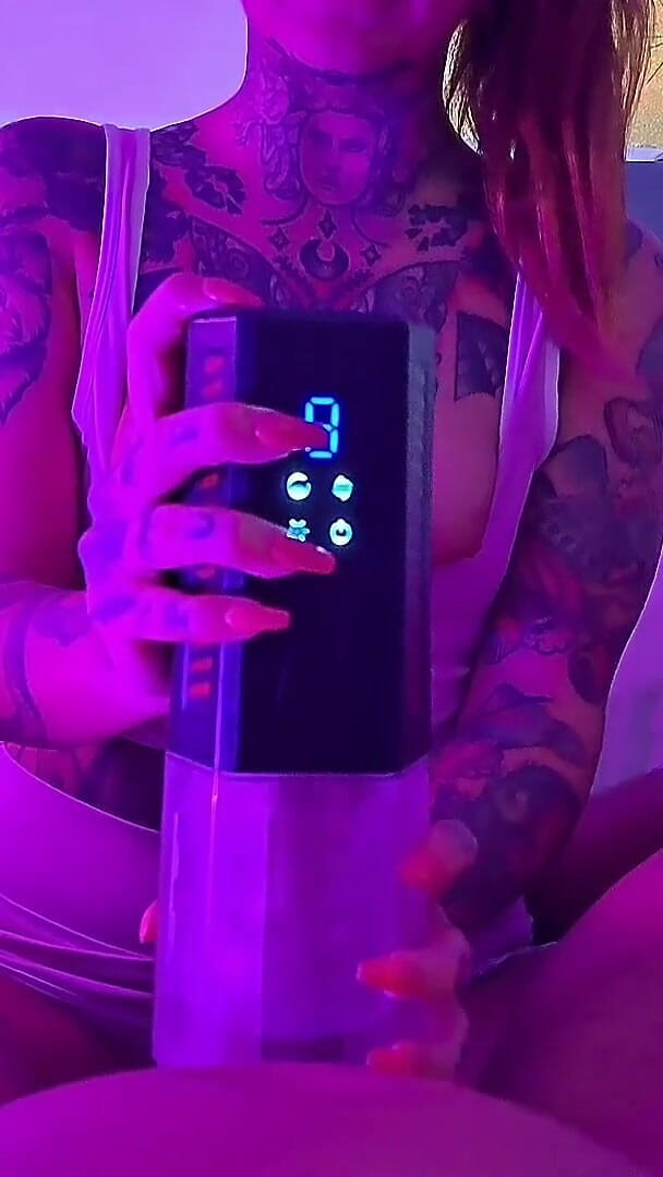 Girlfriend Experience Using Masturbator Toy (Only Owain)