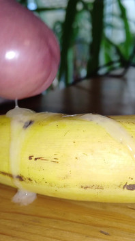 A Gay Dream Comes True. a Highly Potent Premium Sperm Donation for Your Banana Split..mp4