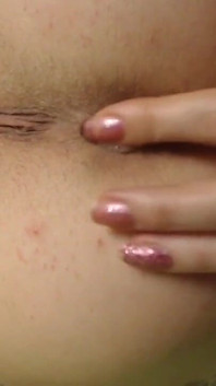 Anal Fingering and Farting From Shaved Ass