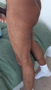 White Slut Uses Her Stinky Soft Soles to Milk Black Guy Hard