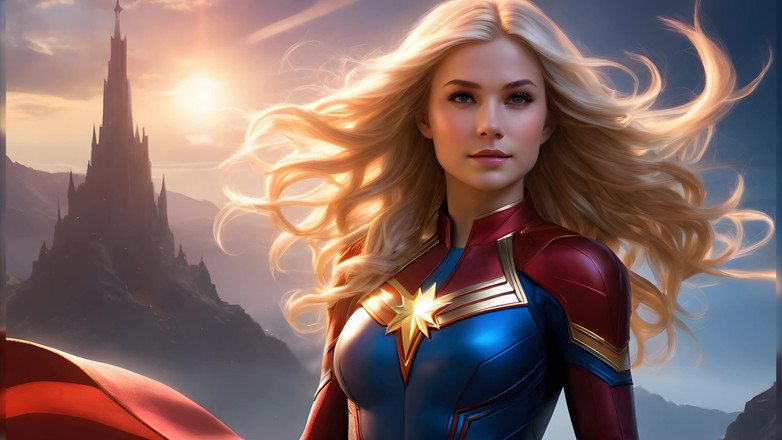 LustRender: 엘프 슈퍼걸 시리즈 8