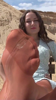 Pies de la señora