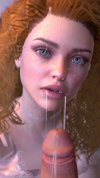 3D close-up aftrekken door een schattige tiener uit: Thescenes