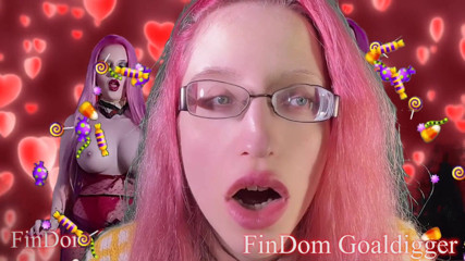 FinDom Goaldigger: Orange lipstick transformation for the sweater