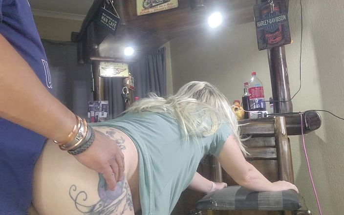 Sparowdox: Het blondin stepis sprider sin perfekta rosa fitta för massiv...