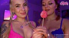 Marshswallow: Лизание ASMR Lollipop от 2-х студентов