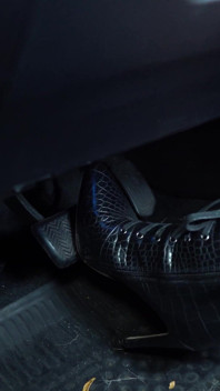 Bottes à la peau de serpent