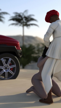Un bătrân mi-a futut pizda în Jaisalmer