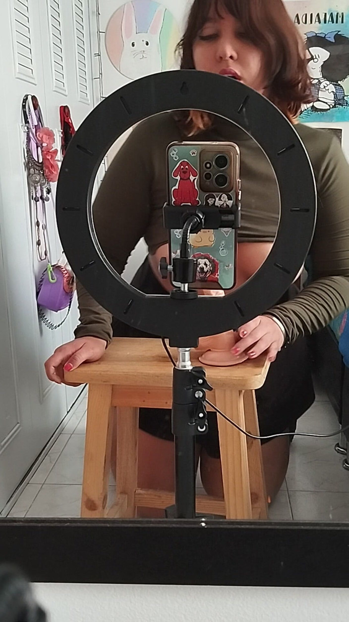 Nana Bela: Sexy Frente Al Espejo