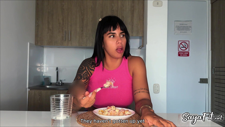 Sayafit: I Fuck My Stepdad with an Anal of My Big...