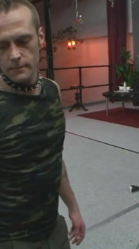 Humiliating hanging out ass whipping