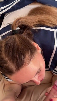 Fucking a Real Russian Student, Sweet Blowjob and Creampie in Pussy, Amateur