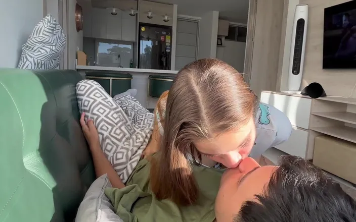 Petite Teen: Innocent Model Fucks Her Step Cousin While Her Boyfriend Works