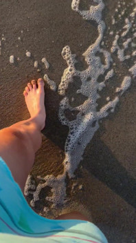 Walking on the Beach