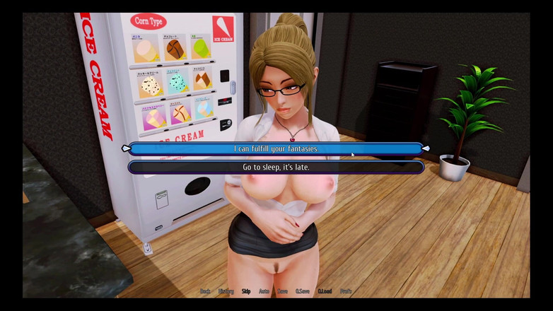 Nemi: Harem Hotel 18+: Fantasy-harem-spiel, Hasenmädchen fingert ihre muschi