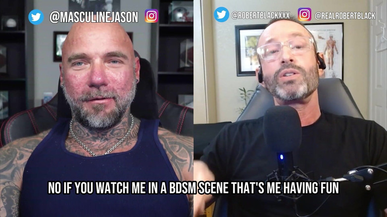 Raw and Uncensored with Masculine Jason: 포르노 스타 고백 - Robert Black 에피소드 26