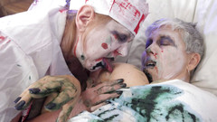 Dirty Doctors Clips - Mature British Lesbians: Sex šílené lesbické zombie
