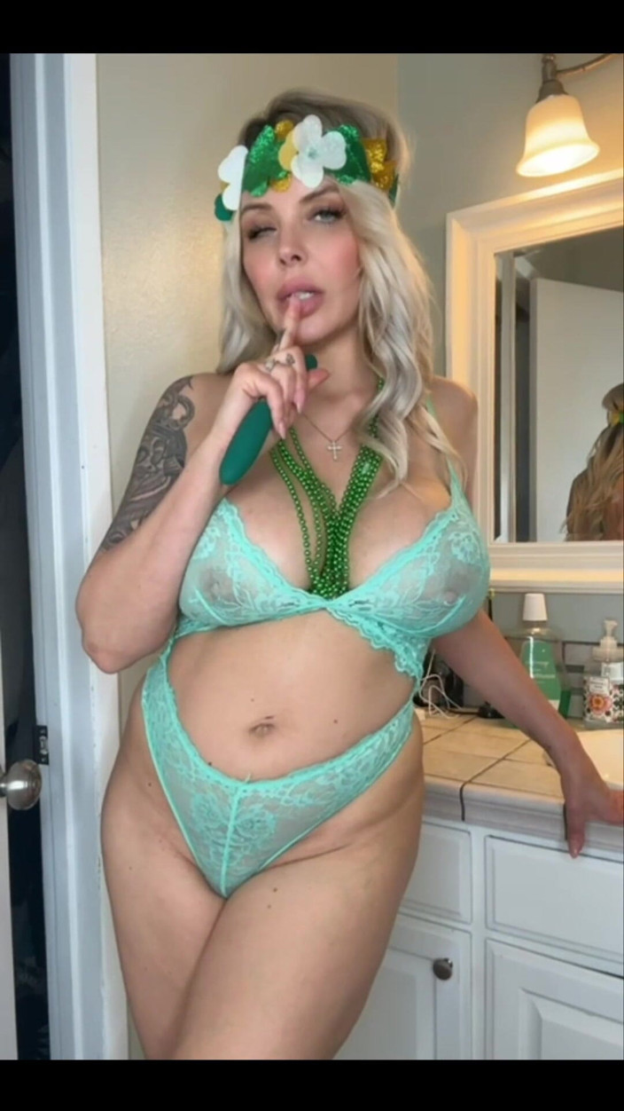 Nina Elle: St Patricks Day Creeper Solohow Long Have You Been Watching...