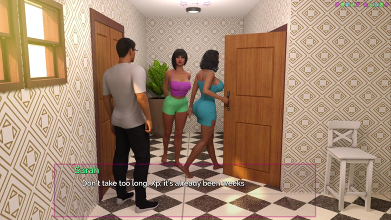 Porny Games: Shut up and Dance - Back Home From the Hoe-spital, Horny...