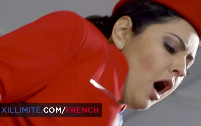 French girls at work: Steamy Layover with the Cabin Crew