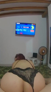 Venezuelan MILF Pays off a Bet by Riding My Cock