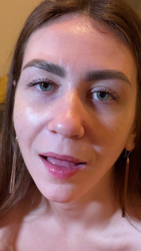 Teen with Braces Hardest Sloppy Deep Throat Ass Lick Facial and Face Piss