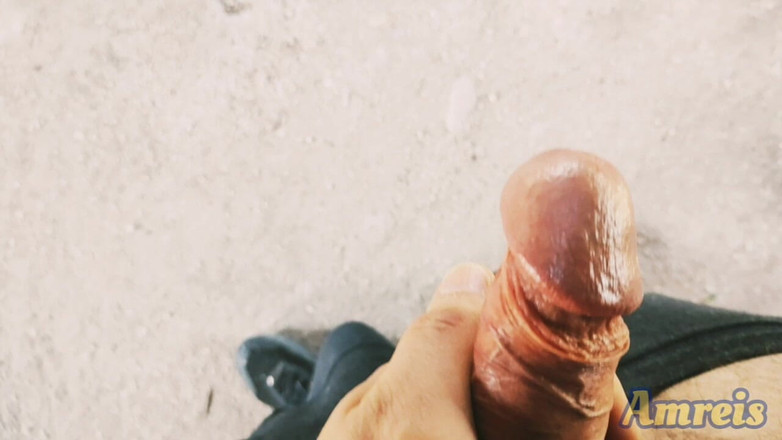 Amreis: Hot Summer Cum. Part 2. Long Jerk off and Walking Around...