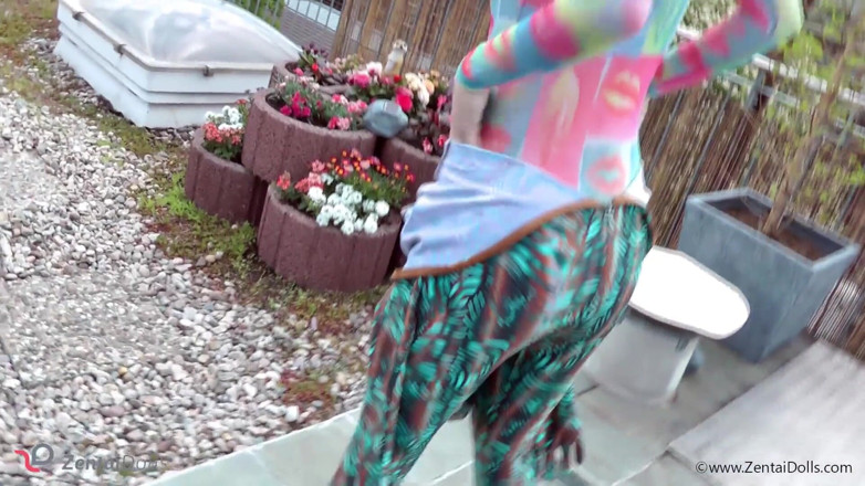 ZentaiDolls: Zentai ile sarılmış