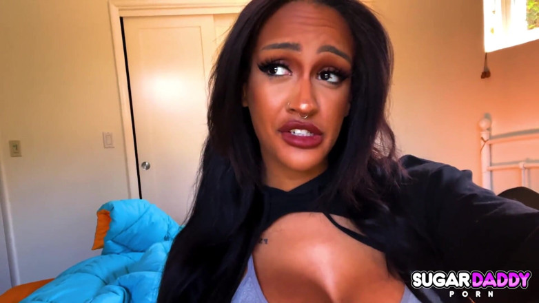Sugar Daddy Porn: Inflation is tough. Exotic Model Wants To Fuck Stepdaddy For...